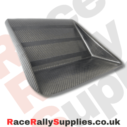 RRS Carbon Fibre Co-Driver Footrest, Navigator Rally Foot Rest - Race Rally Supplies