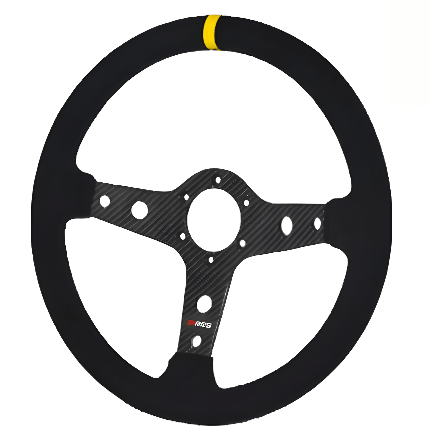 RRS Extra Light Carbon Steering Wheel 350mm Diameter - Race Rally Supplies