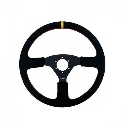RRS Off Road Steering Wheel 380mm - Vegan Suede - Race Rally Supplies