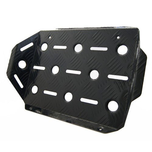 RRS PRO Aluminium Co - Driver Footrest - Black - Race Rally Supplies