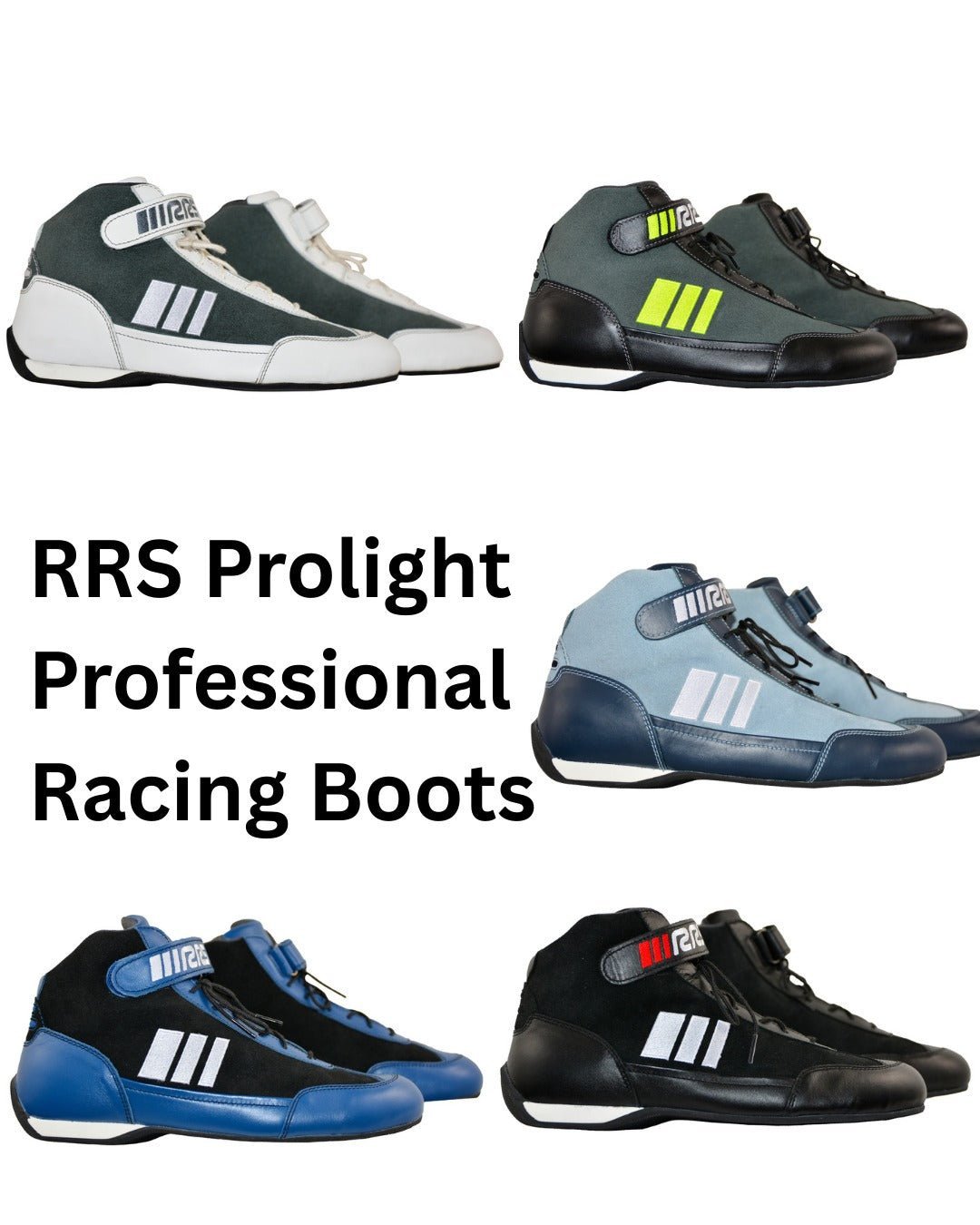RRS Prolight Professional Racing Boots - FIA 8856-2018 - Race Rally Supplies