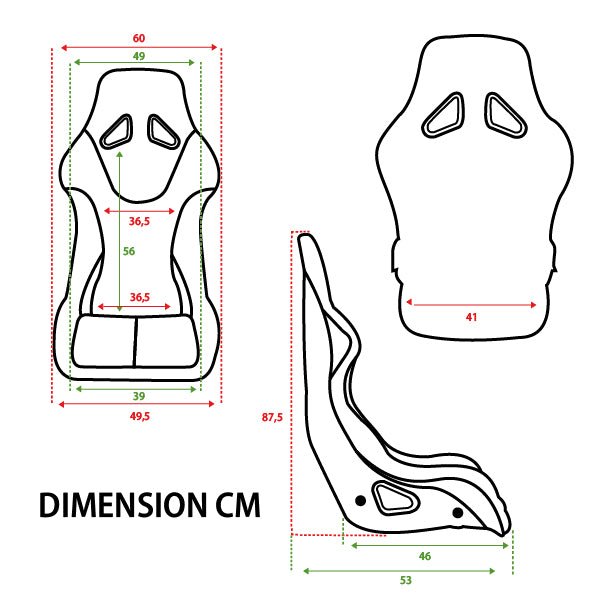 RRS Racing Seat Comfort FIA 8855/1999 Approved - Race Rally Supplies