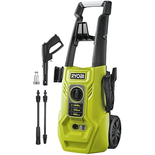 Ryobi RY120PWA 1600W 120bar Pressure Washer - Race Rally Supplies