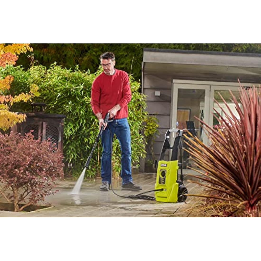 Ryobi RY120PWA 1600W 120bar Pressure Washer - Race Rally Supplies