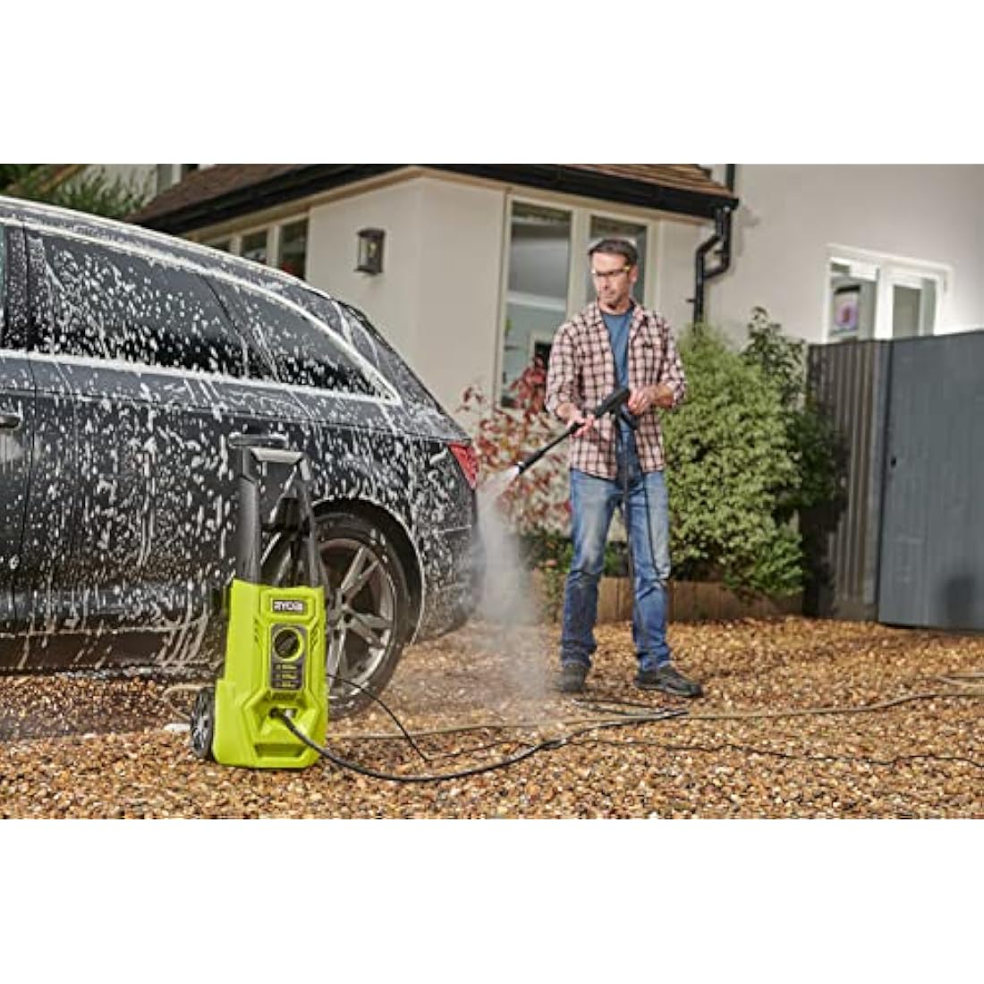 Ryobi RY120PWA 1600W 120bar Pressure Washer - Race Rally Supplies