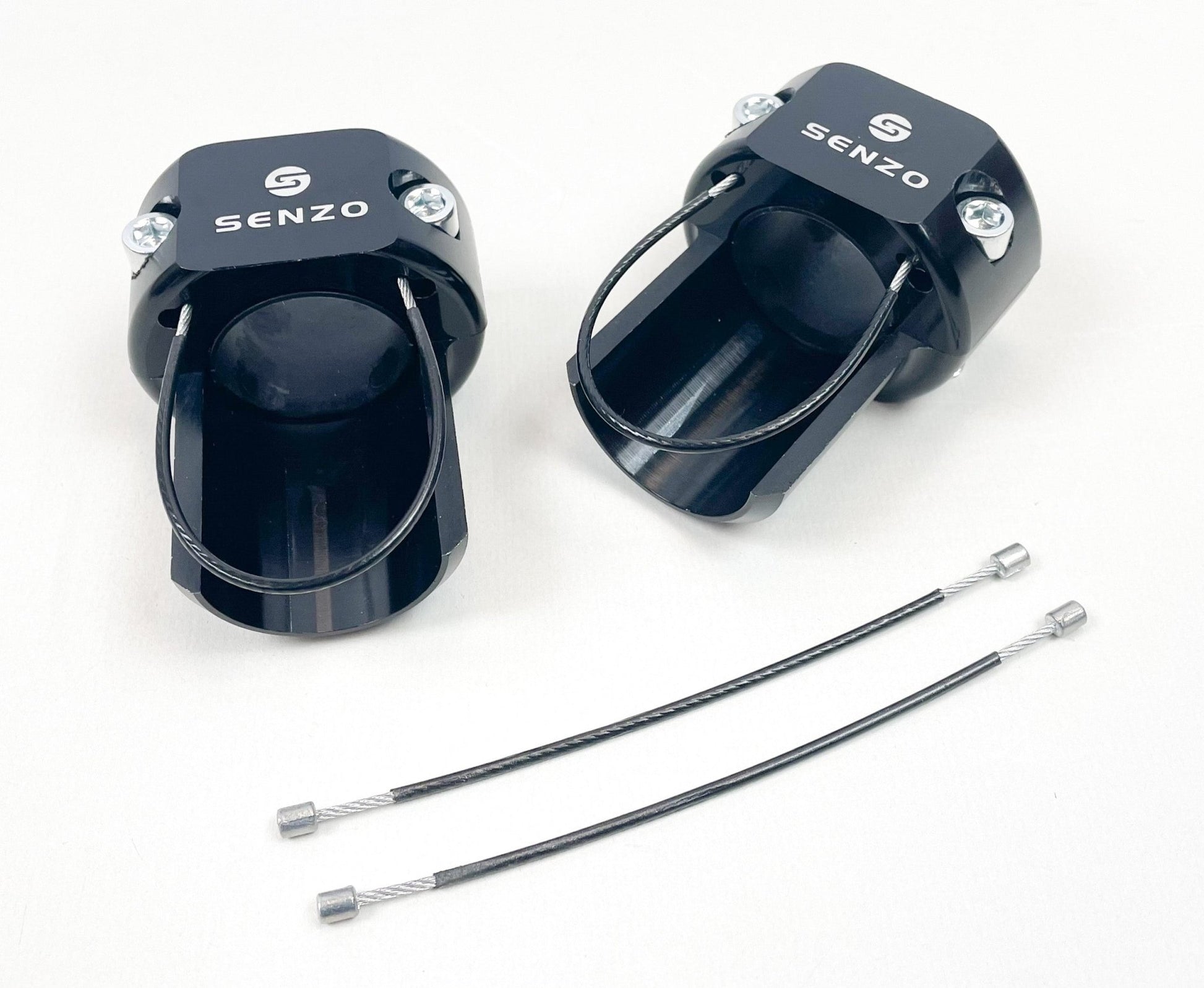 Senzo Black 30mm Rear Bumper Saver Kit - Race Rally Supplies