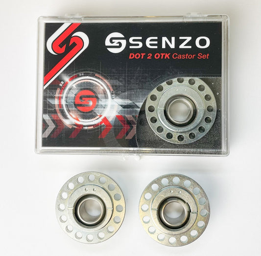 Senzo OTK Tony Kart Special DOT 2 Castor Adjuster Pair - Race Rally Supplies