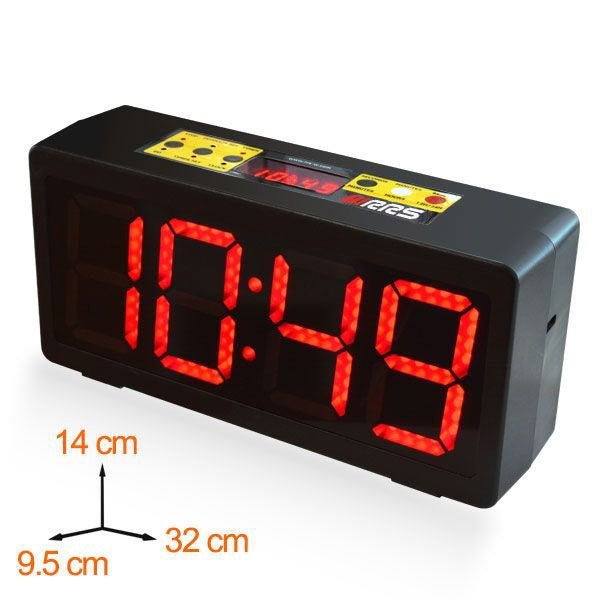 Service Area Clock / Stopwatch – 10cm Large Numbers for Easy Reading - Race Rally Supplies