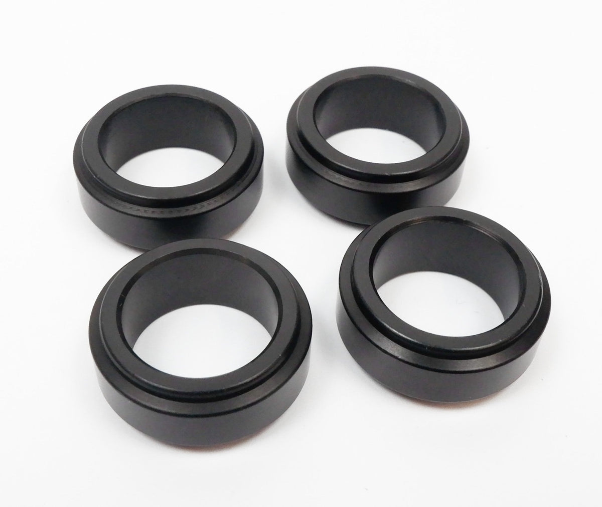 Set of 4 17mm x 10mm Aluminium Universal Stub Axle Spacers - Race Rally Supplies