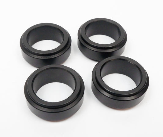 Set of 4 17mm x 10mm Aluminium Universal Stub Axle Spacers - Race Rally Supplies