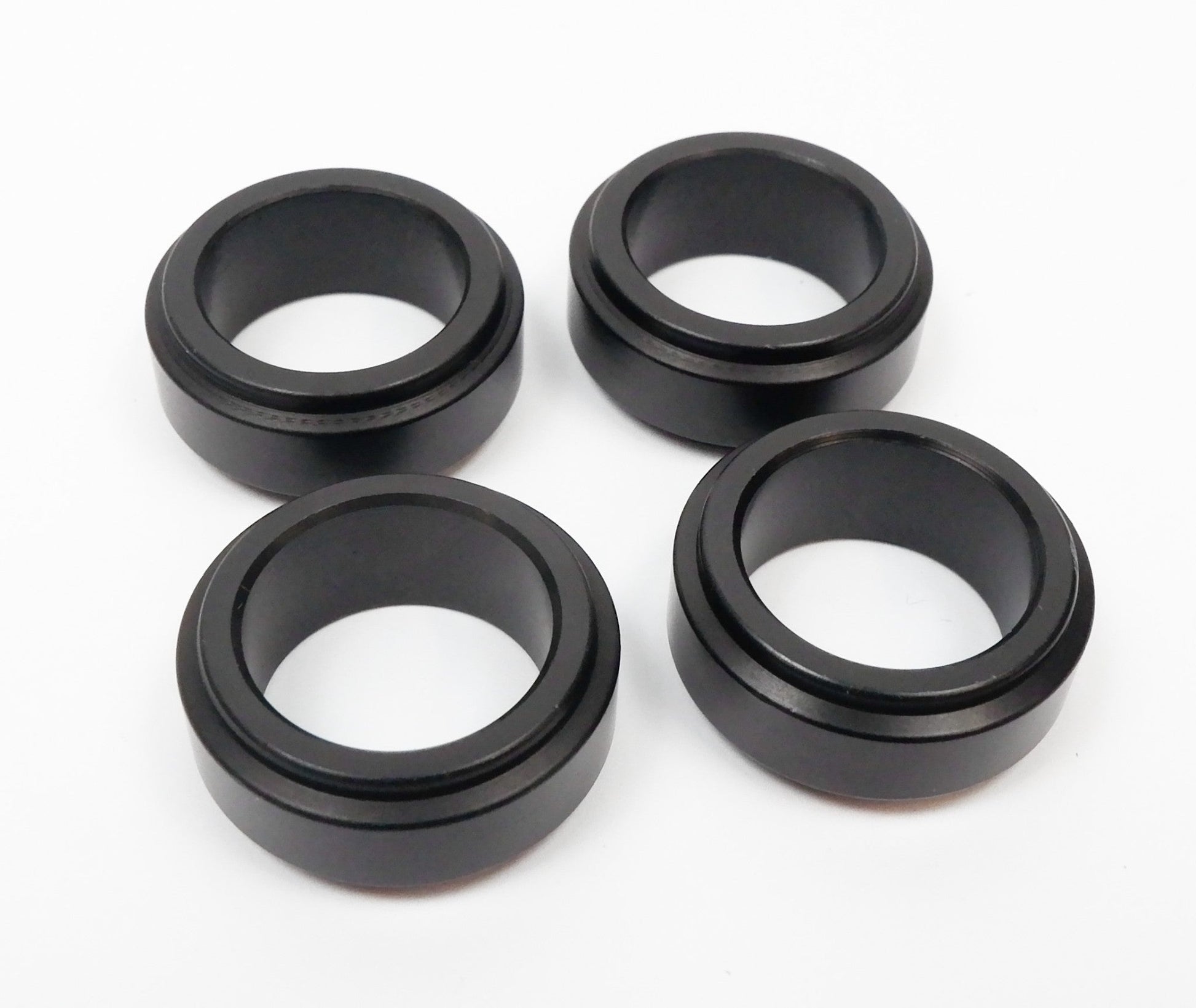 Set of 4 17mm x 10mm Aluminium Universal Stub Axle Spacers - Race Rally Supplies