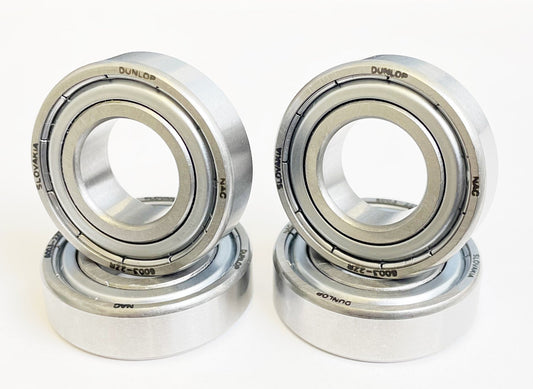 Set of 4 Dunlop 6003ZZ 17mm Wheel / Hub Bearings - Race Rally Supplies