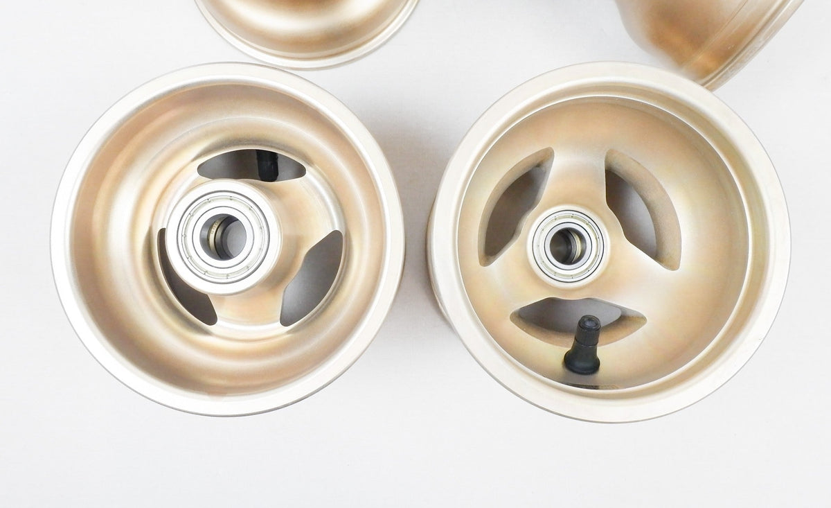 Set of Full Magnesium 115 / 140mm Cadet 950 Wheel Rims - Race Rally Supplies