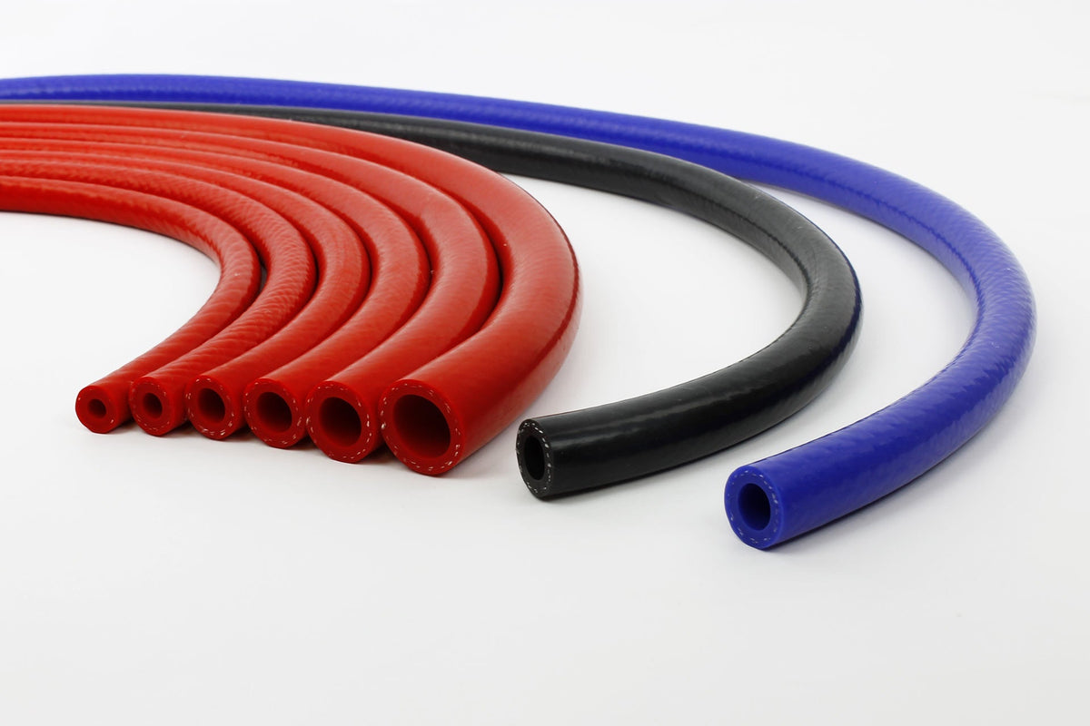Silicone 2-Ply Reinforced Coolant / Heater Hose 1 - 10 Metres - Race Rally Supplies