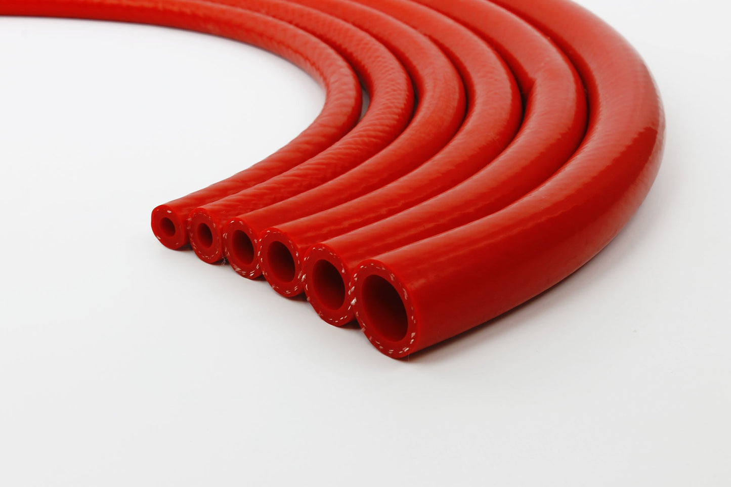 Silicone 2 - Ply Reinforced Coolant / Heater Hose 1 - 10 Metres - Race Rally Supplies