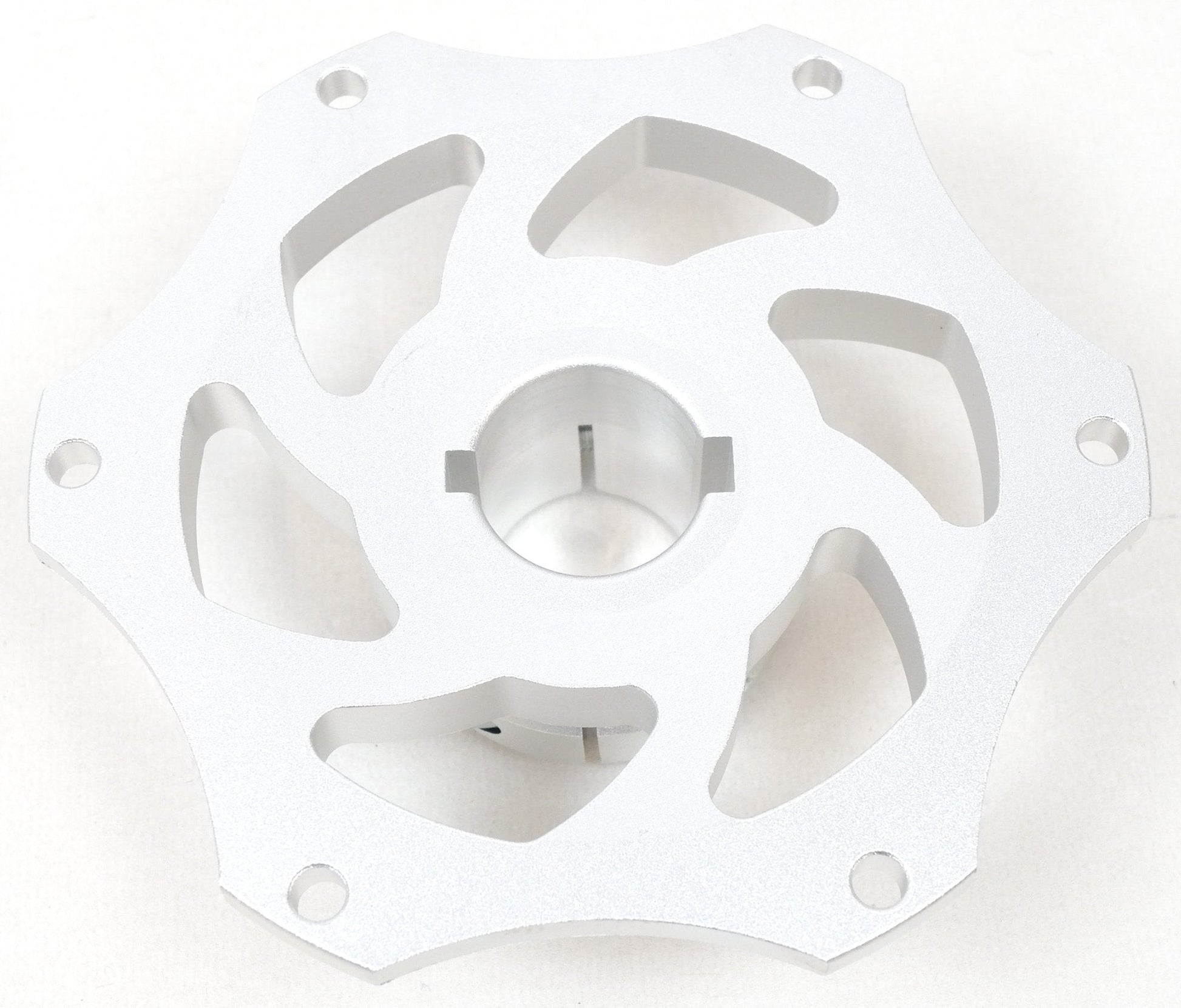 Silver Aluminium 30mm Double Bolt Universal Sprocket Carrier - Race Rally Supplies