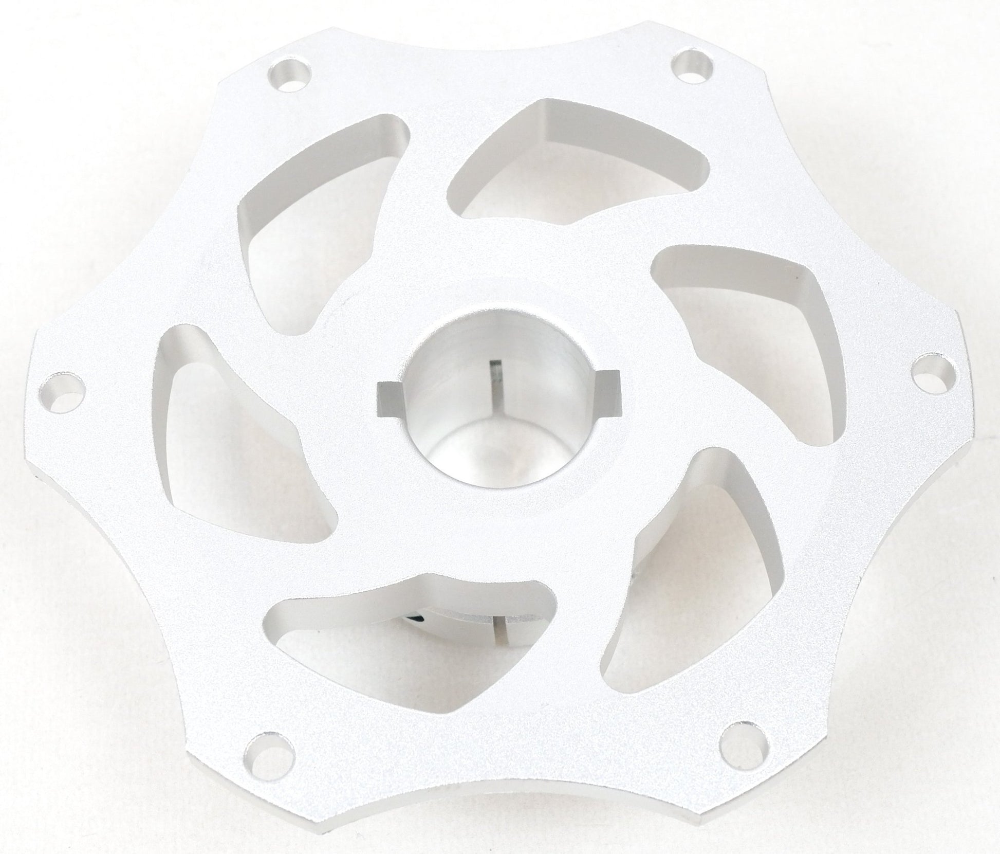 Silver Aluminium 30mm Double Bolt Universal Sprocket Carrier - Race Rally Supplies