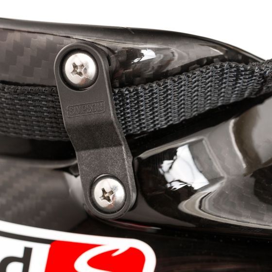 Simpson Hybrid S Carbon FHR Device – 3-Point Belt Compatible - Race Rally Supplies