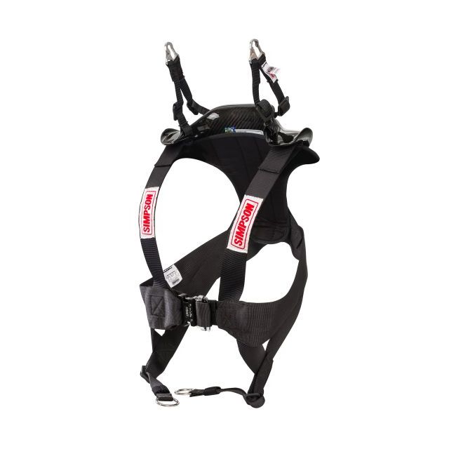 Simpson Hybrid S Carbon FHR Device – 3-Point Belt Compatible - Race Rally Supplies
