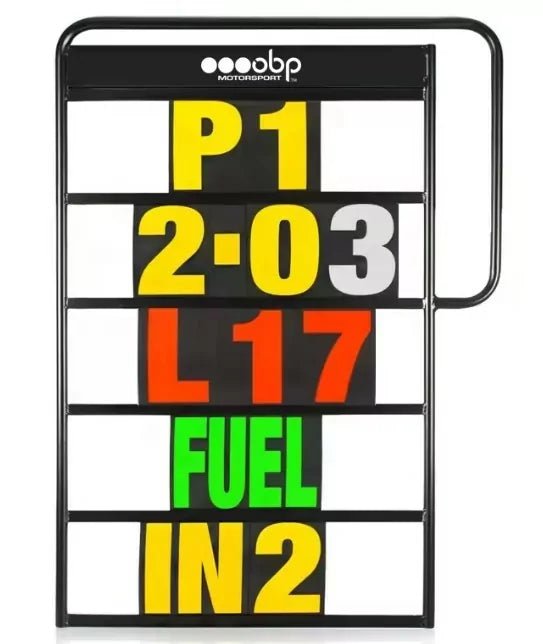 Standard Lightweight Motorsport Pit Board - Race Rally Supplies