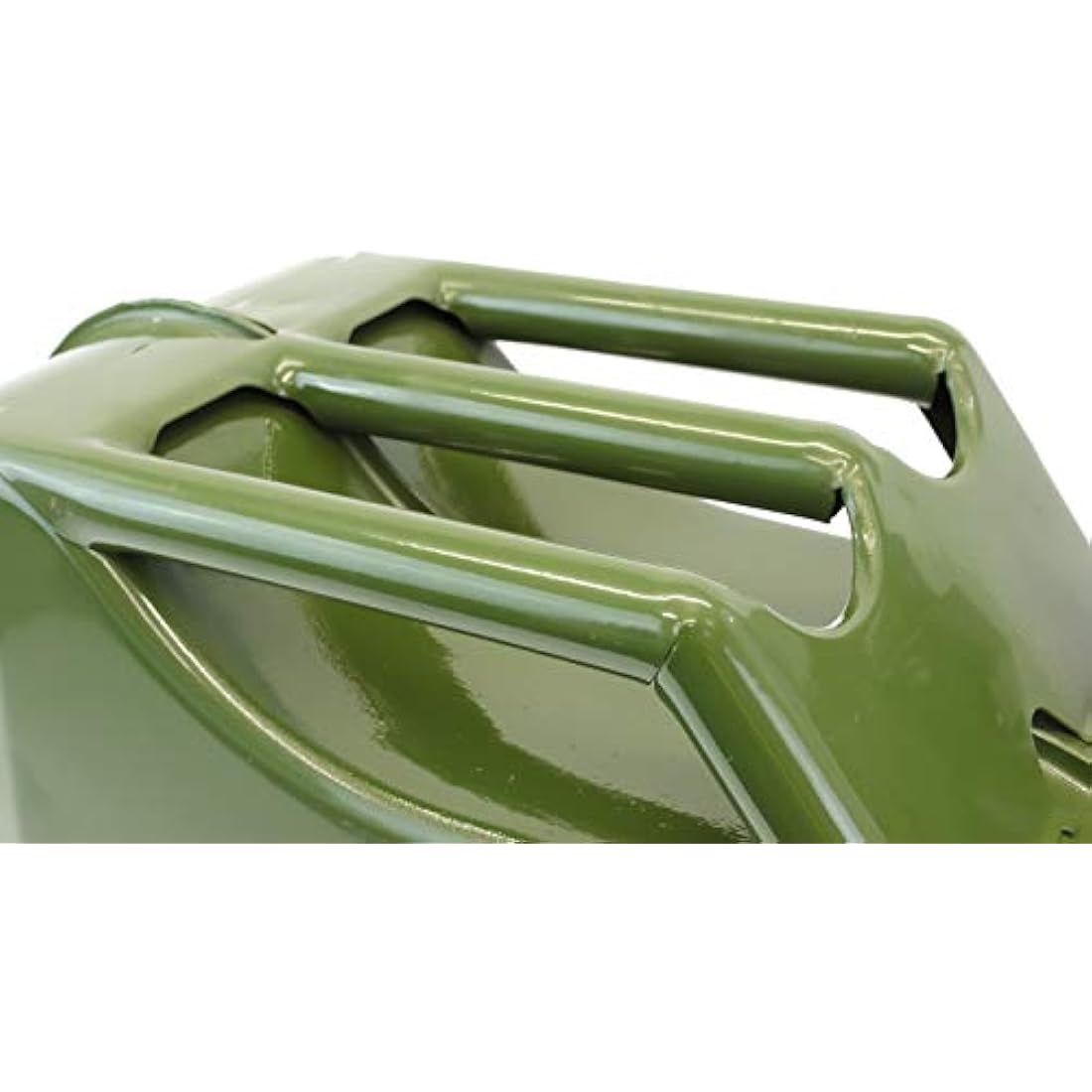 Streetwize - 20L Metal Jerry Can, Green - Fuel Storage, Petrol Can, Diesel Can, Water Storage Container (SWJC20) RRS Store