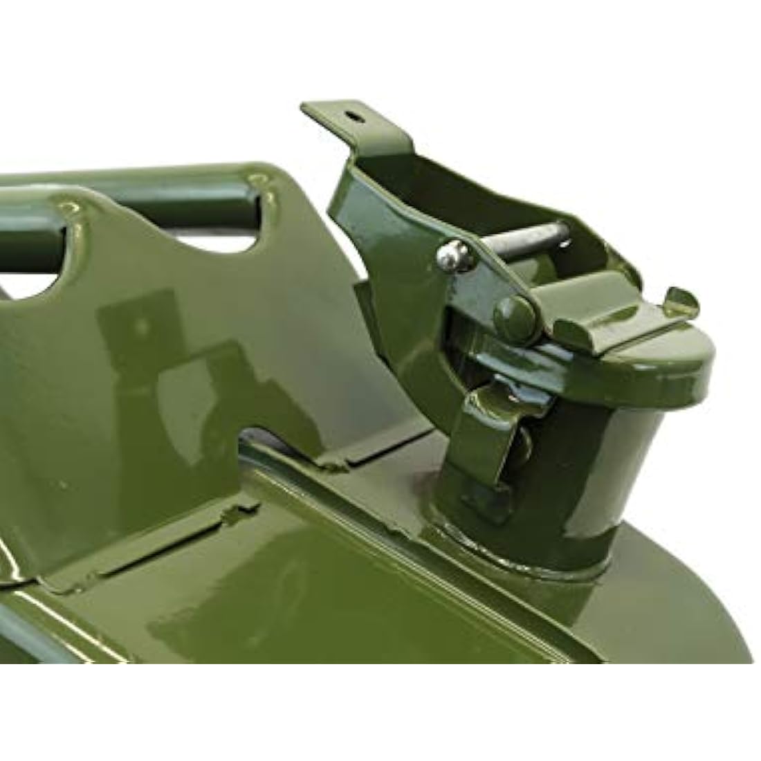Streetwize - 20L Metal Jerry Can, Green - Fuel Storage, Petrol Can, Diesel Can, Water Storage Container (SWJC20) RRS Store