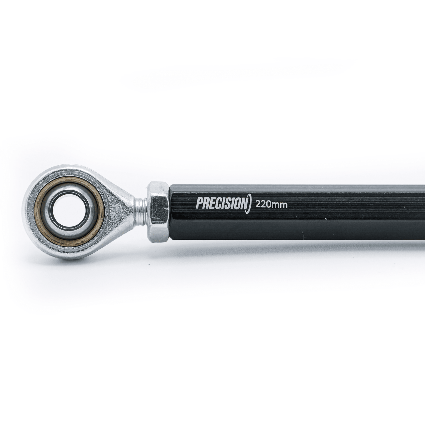 Track Rod Hexagonal 8mm Aluminium & Rose Joints - Race Rally Supplies