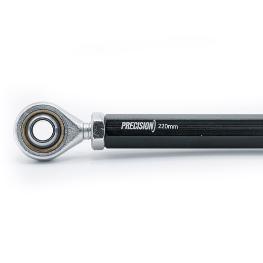 Track Rod Hexagonal 8mm Aluminium & Rose Joints - Race Rally Supplies