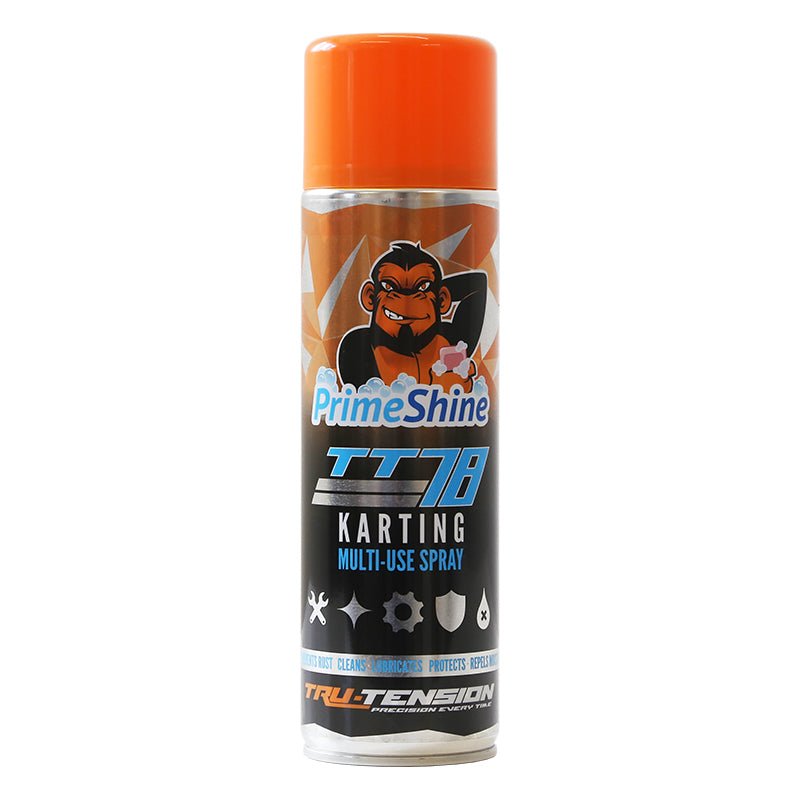 Tru-Tension PrimeShine Karting TT78 Multi-Use Maintenance Spray 500ml - Race Rally Supplies