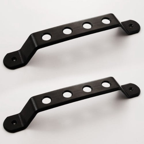 Universal black aluminium door handles (pair) - Race Rally Supplies
