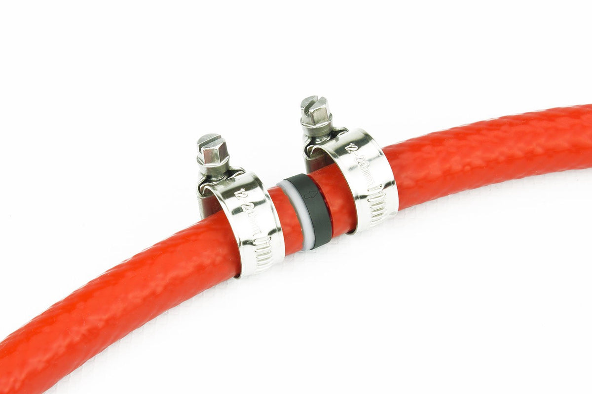 Universal Silicone Brake Servo Booster Hose with Check Valve - Race Rally Supplies