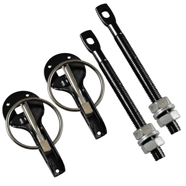Viloci Corse Alloy Quick Release Bonnet Pins - Race Rally Supplies