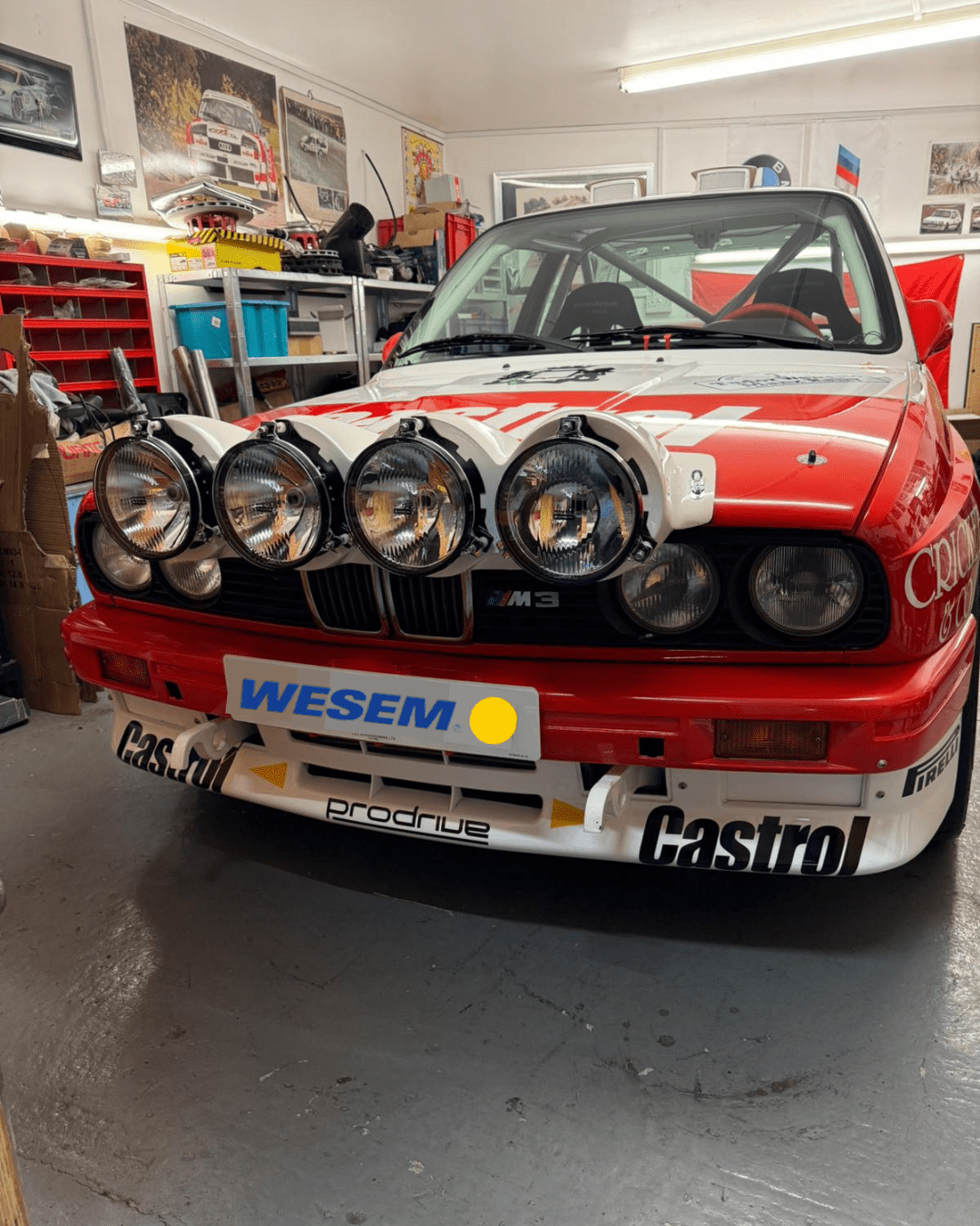 Wesem 180mm Lamp Pod Light - Race Rally Supplies