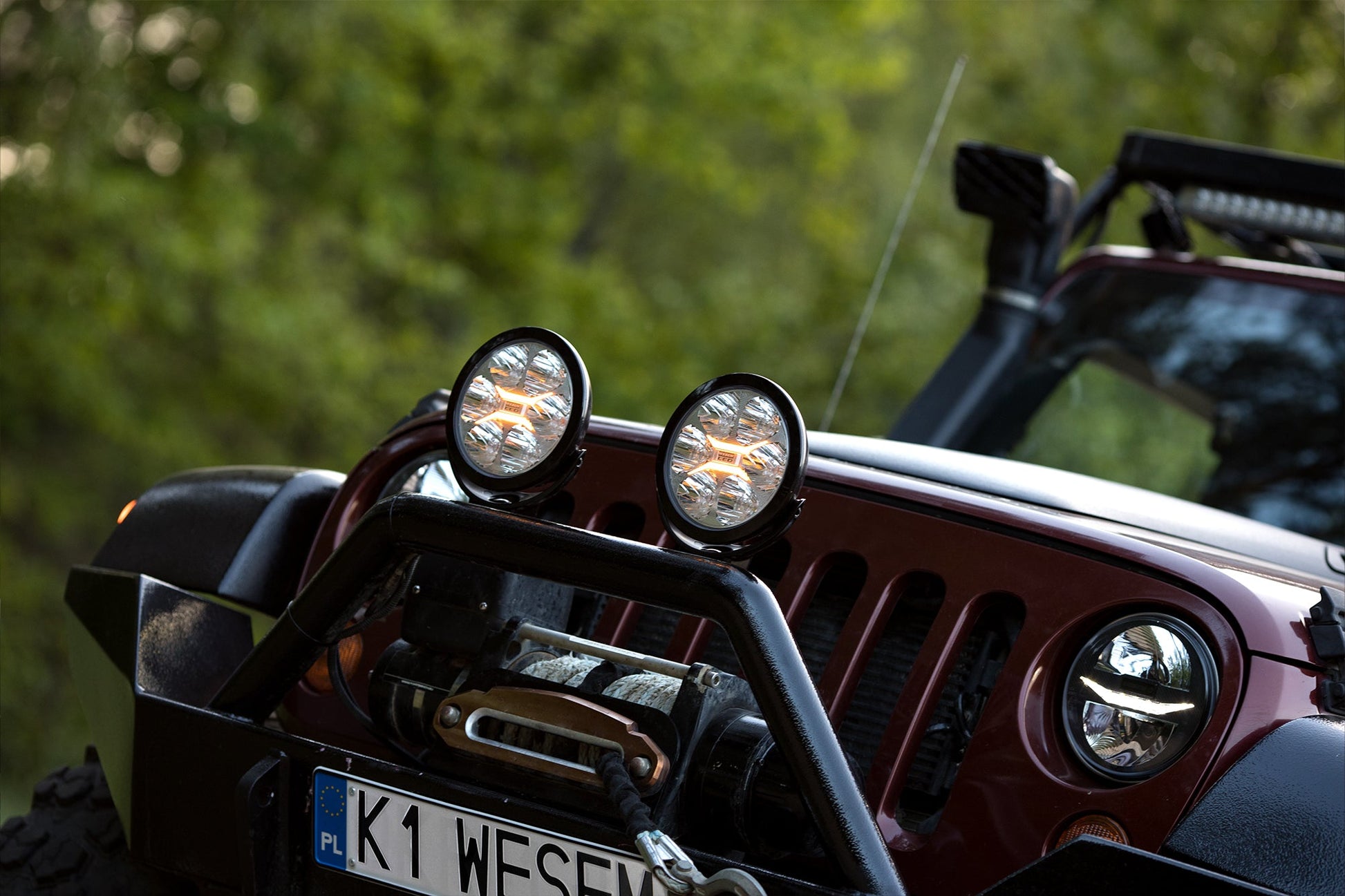 WESEM Fevor Ø180 LED Driving & Position Lamp (Sold Each) - Race Rally Supplies