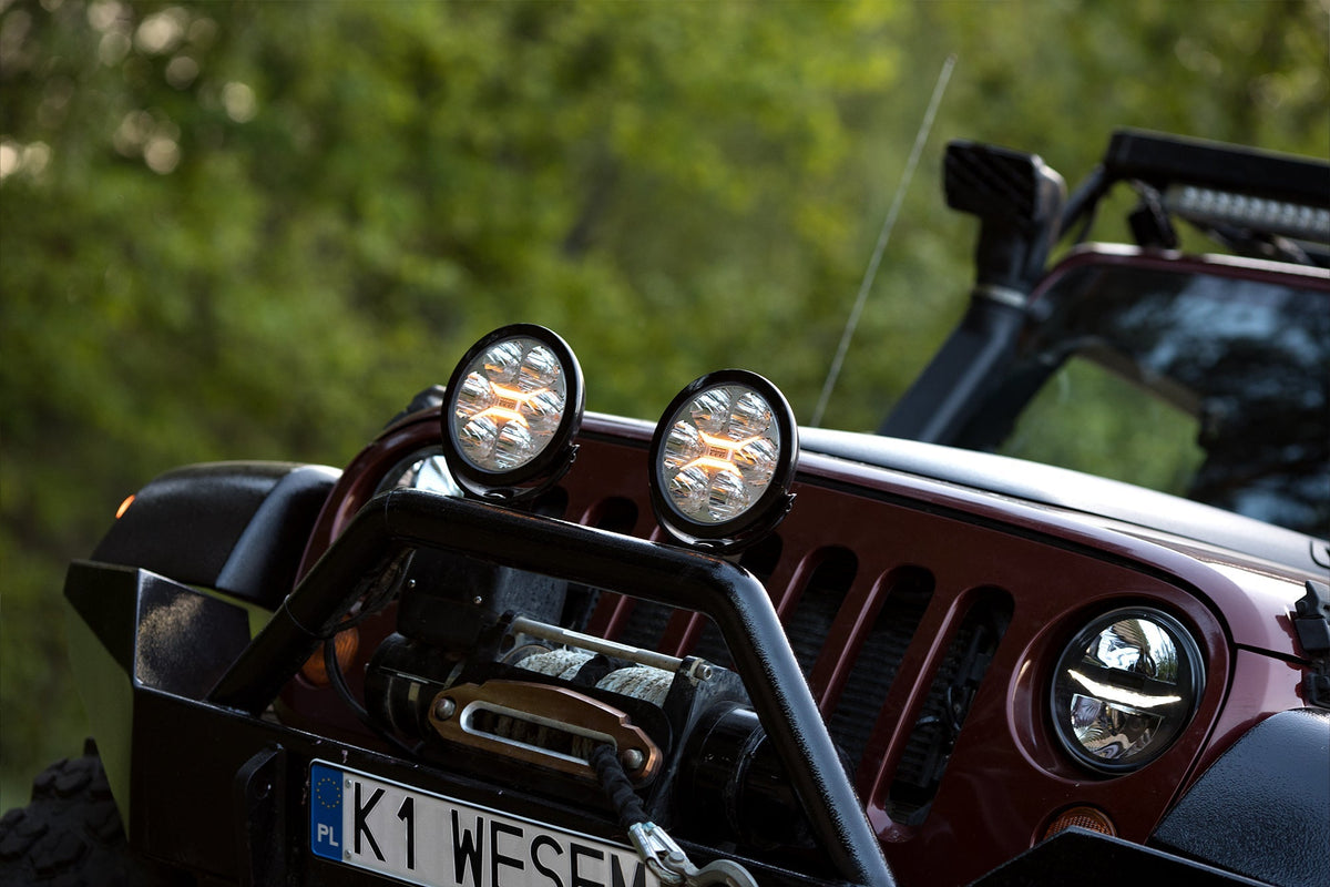 WESEM Fevor Ø180 LED Driving & Position Lamp (Sold Each) - Race Rally Supplies