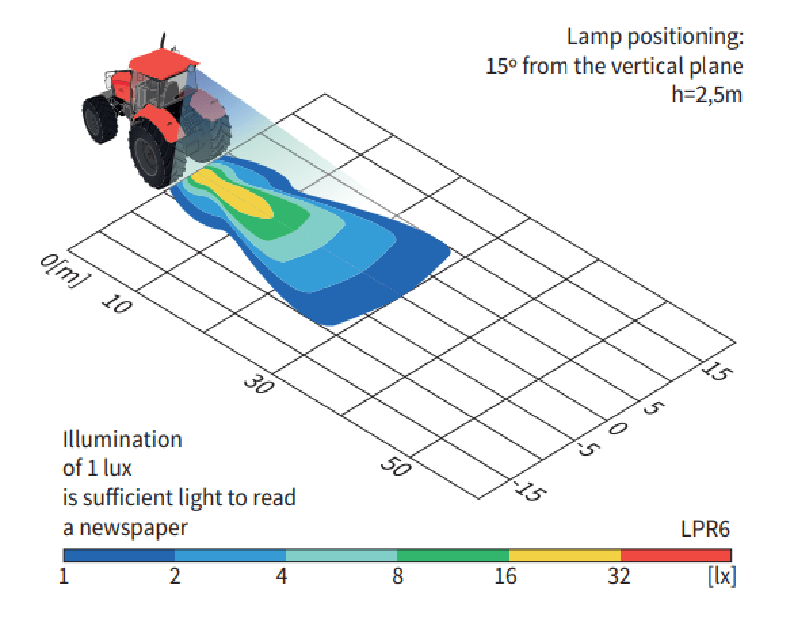 WESEM LPR6.27381.01 Reflector, Industrial & Agricultural Work Light - Race Rally Supplies