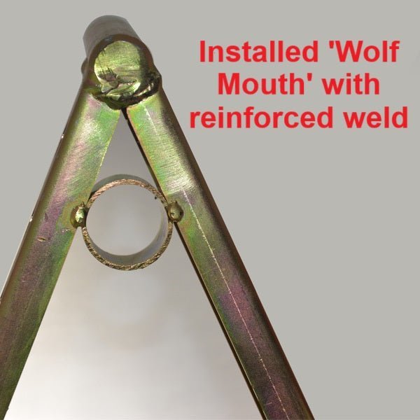 WRC Sill Stands with Wheel Gun Holder - Race Rally Supplies
