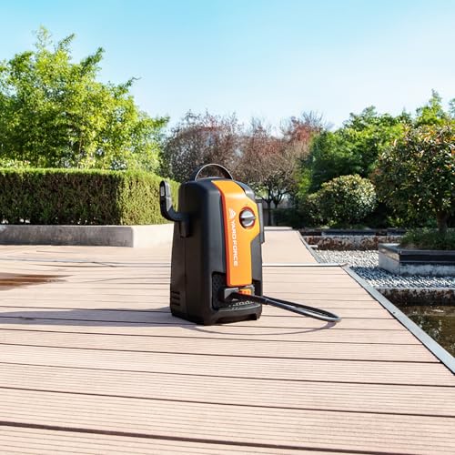 Yard Force EW U11E Electric Pressure Washer, 1600W, 120 Bar, 400L/h Flow Rate, 3m Hose - Race Rally Supplies