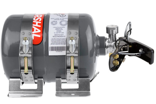 ZERO® 360 FIA Novec 1230 Range of Mechanical & Electric Extinguishers - Race Rally Supplies