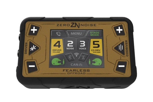 ZeroNoise Amplifier Fearless Offroad - ClearVoice ZN Digital Amplifier - Race Rally Supplies