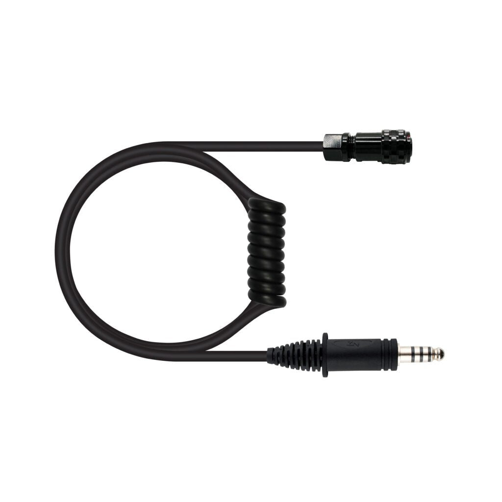 ZeroNoise Driver/Co-Driver Intercom Extension Cable – Nexus 4-Pin Male (200cm) - Race Rally Supplies