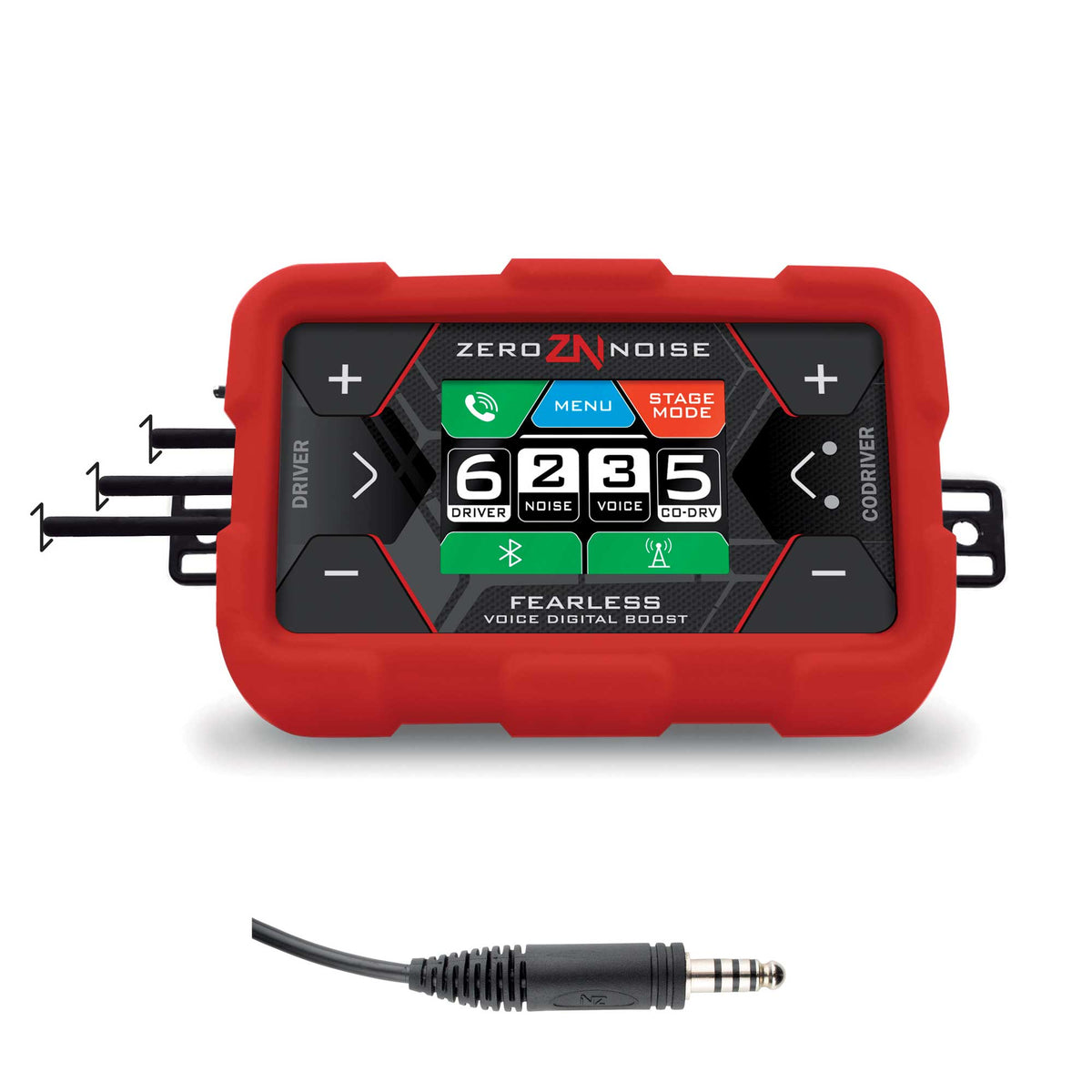 ZeroNoise Fearless Digital Intercom Amplifier – Adaptive Noise Cancelling - Race Rally Supplies