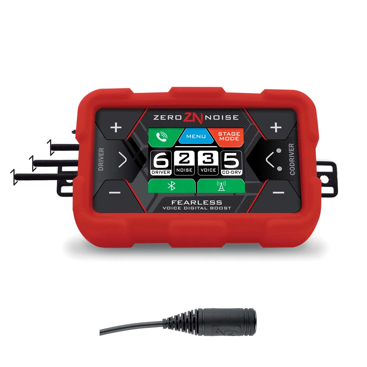 ZeroNoise Fearless Digital Intercom Amplifier – Adaptive Noise Cancelling - Race Rally Supplies