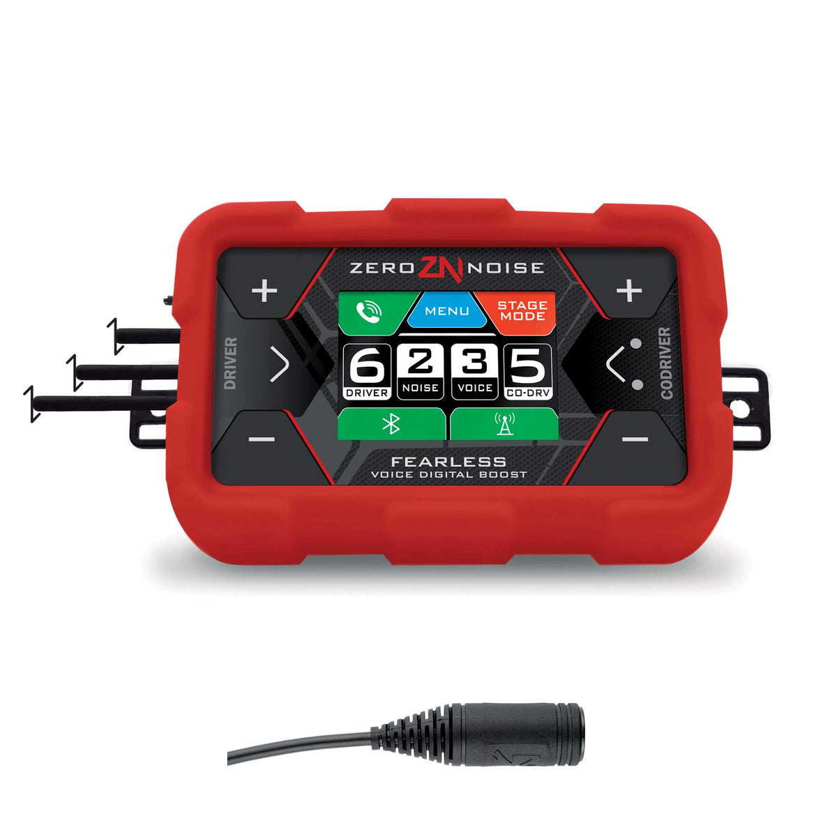 ZeroNoise Fearless Digital Intercom Amplifier – Adaptive Noise Cancelling - Race Rally Supplies