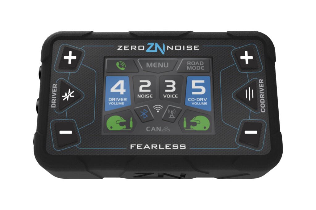 ZeroNoise Fearless Digital Intercom Amplifier – ClearVoice™ (Wired with Bluetooth) - Race Rally Supplies