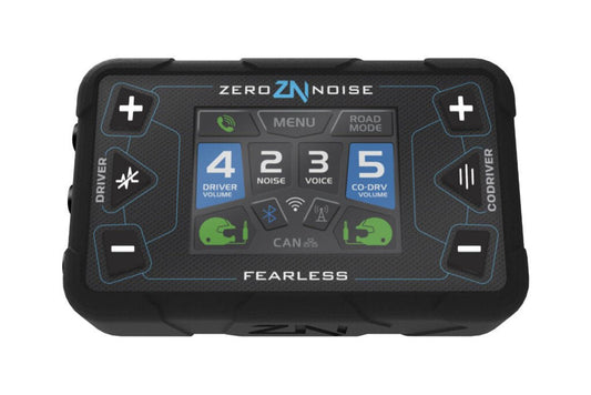 ZeroNoise Fearless Digital Intercom Amplifier – ClearVoice™ (Wired with Bluetooth) - Race Rally Supplies