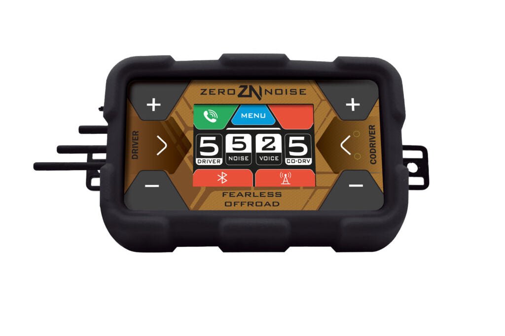 ZeroNoise Fearless Offroad Digital Intercom Amplifier – Female 4-Pin Nexus (Without Bluetooth) - Race Rally Supplies