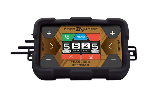 ZeroNoise Fearless Offroad Digital Intercom Amplifier – Female 4-Pin Nexus (Without Bluetooth) - Race Rally Supplies