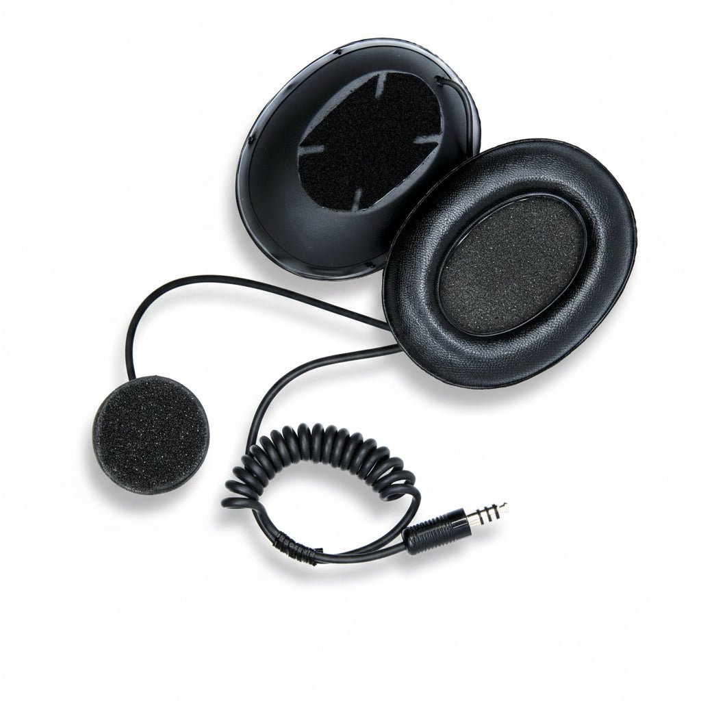 ZeroNoise Full Face Helmet Intercom Earcup Headset – Nexus Male Connection - Race Rally Supplies
