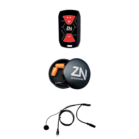 ZeroNoise Headset Pit-Link-USB-C PTT (WIth Bluetooth Amp) - Race Rally Supplies